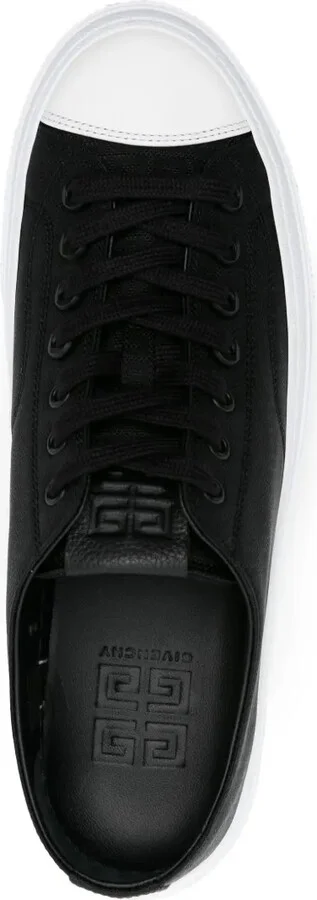City Low logo-jacquard sneakers - Image 4
