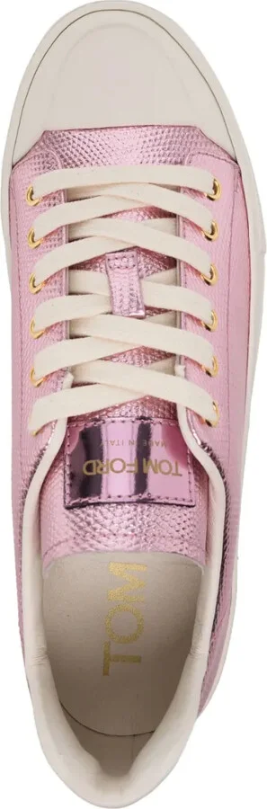 City metallic-finish sneakers - Image 4