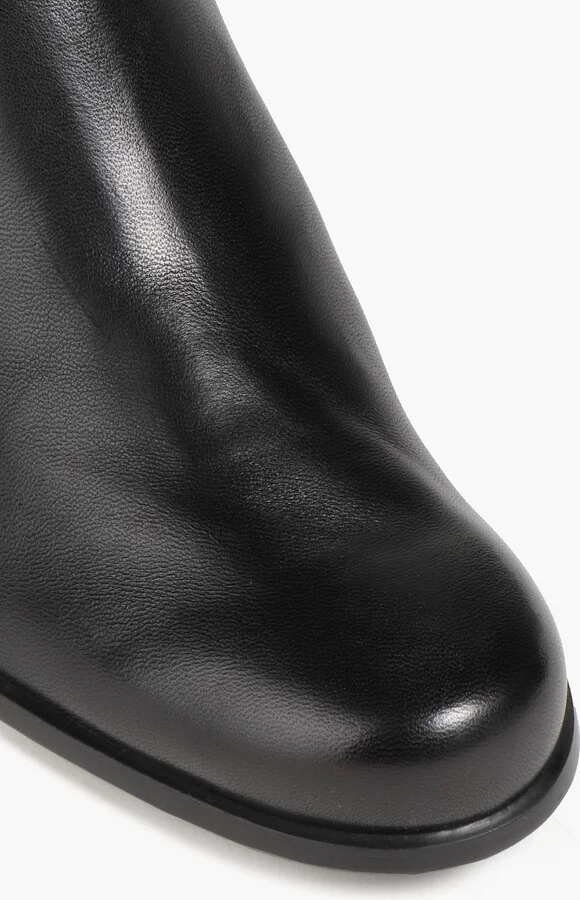 City microstretch and leather over-the-knee boots - Image 4