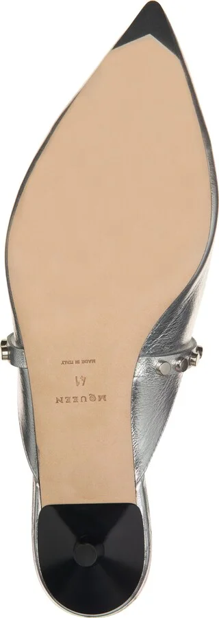 City Pointed Toe Mary Jane Mule - Image 6