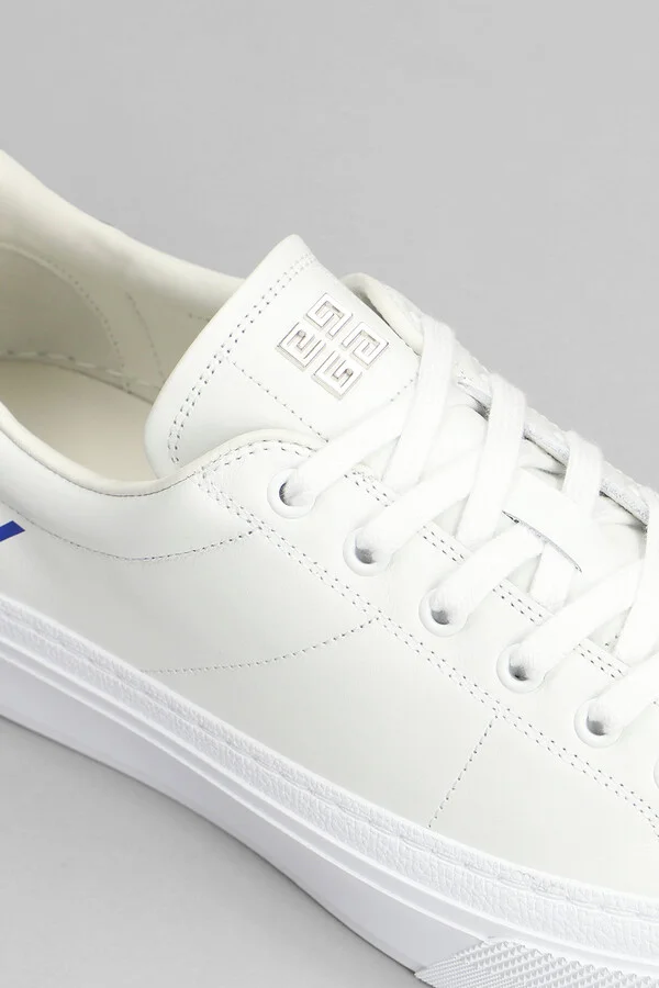 City Sport Sneakers In White Leather - Image 5