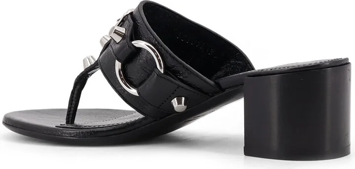 City Tong Leather Heeled Sandals - Image 3