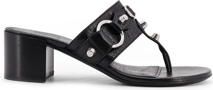 City Tong Leather Heeled Sandals
