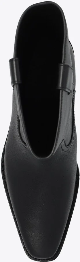 City Western Leather Ankle Boots - Image 3