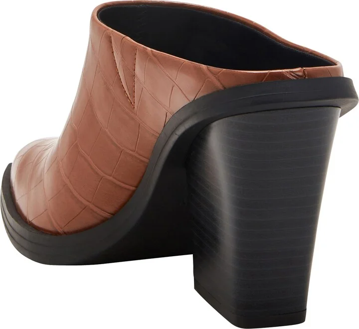 Citygurl Croc Embossed Mule - Image 2