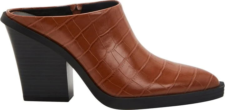 Citygurl Croc Embossed Mule - Image 3
