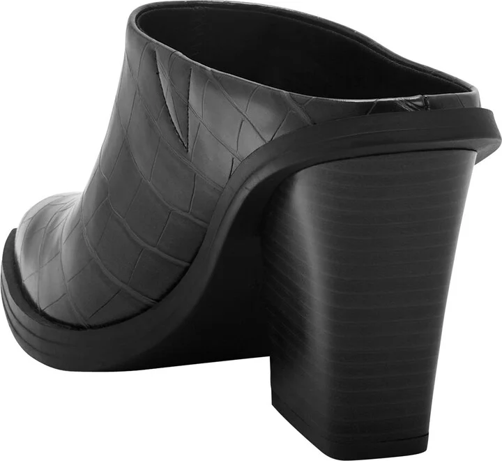 Citygurl Croc Embossed Mule - Image 8