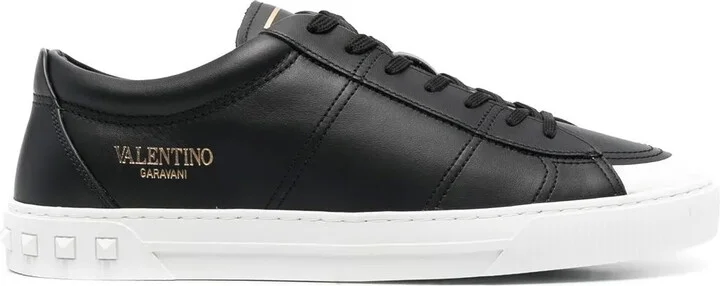 Cityplanet low-top leather sneakers
