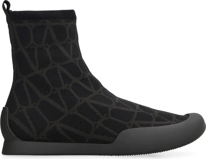 Cityshore High-top Fabric Sneakers - Image 2