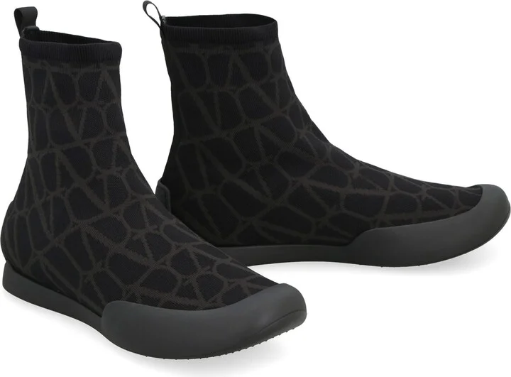 Cityshore High-top Fabric Sneakers - Image 3