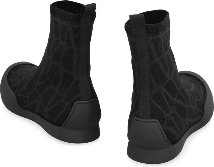 Cityshore High-top Fabric Sneakers - Image 4