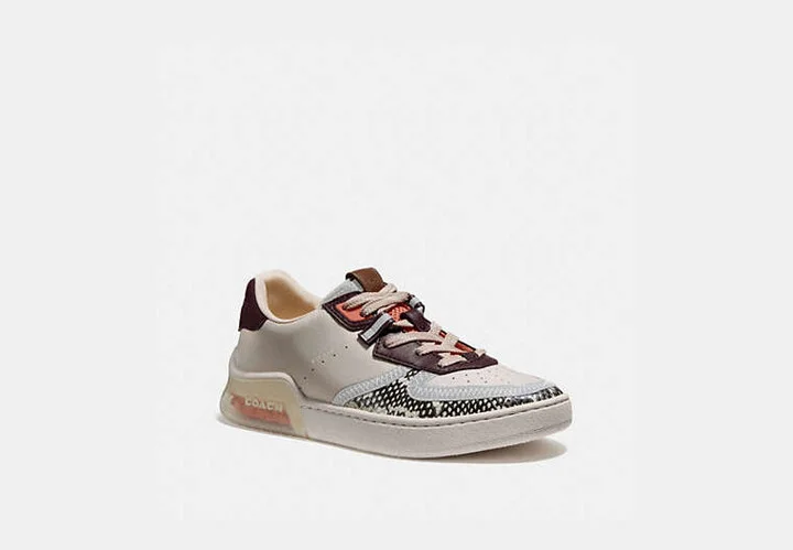 Citysole Court Sneaker In Snakeskin