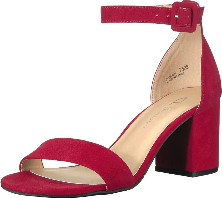 Ruby Red Suede