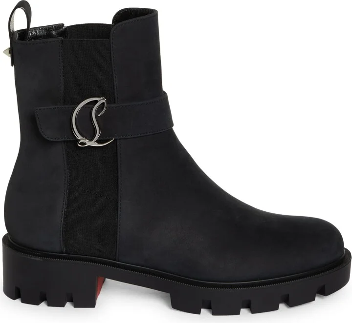 CL Logo Lug Sole Chelsea Boot - Image 3