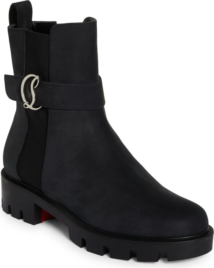 CL Logo Lug Sole Chelsea Boot