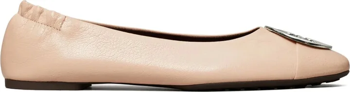 Claire cap-toe ballerina shoes