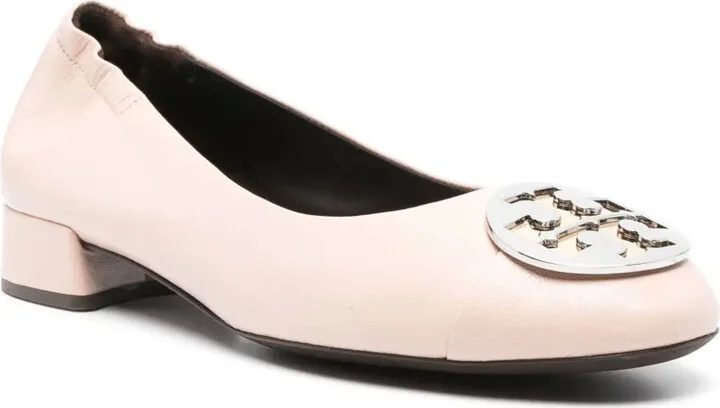 Claire leather ballerina shoes - Image 2