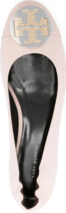 Claire leather ballerina shoes - Image 4