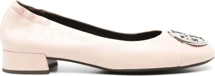 Claire leather ballerina shoes