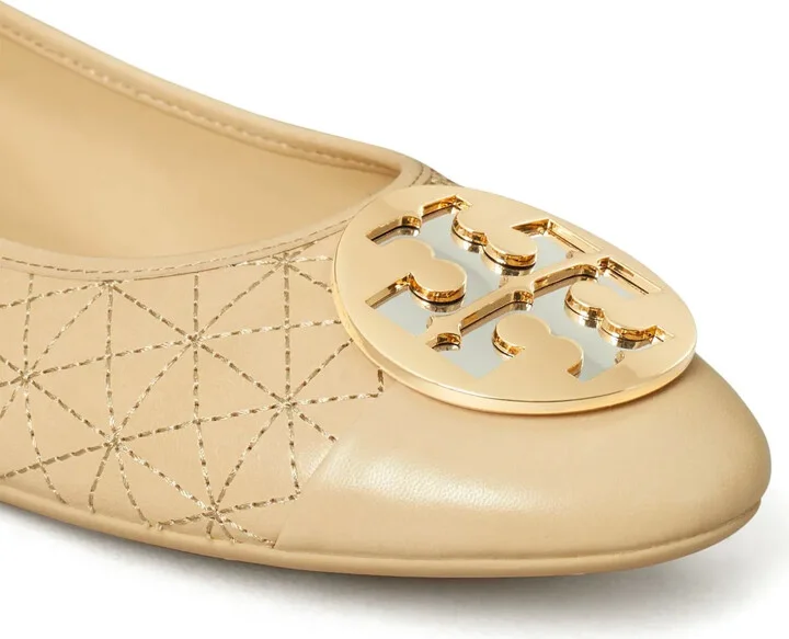 Claire quilted ballerina shoes - Image 3