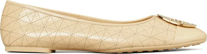 Claire quilted ballerina shoes