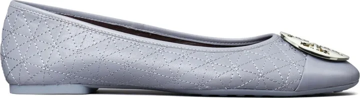 Claire quilted ballerina shoes