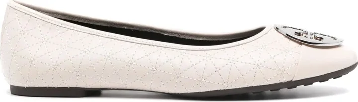 Claire quilted ballerina shoes