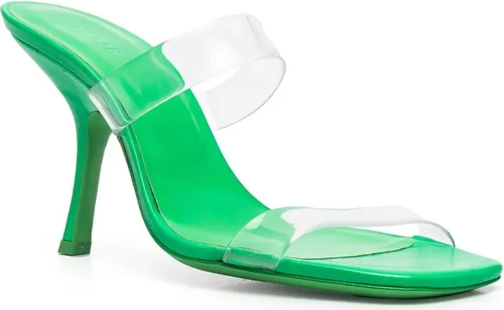 Clara 100mm square-toe sandals - Image 2