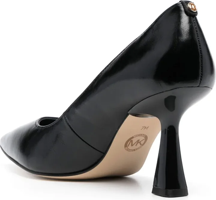 Clara 80mm leather pumps - Image 3