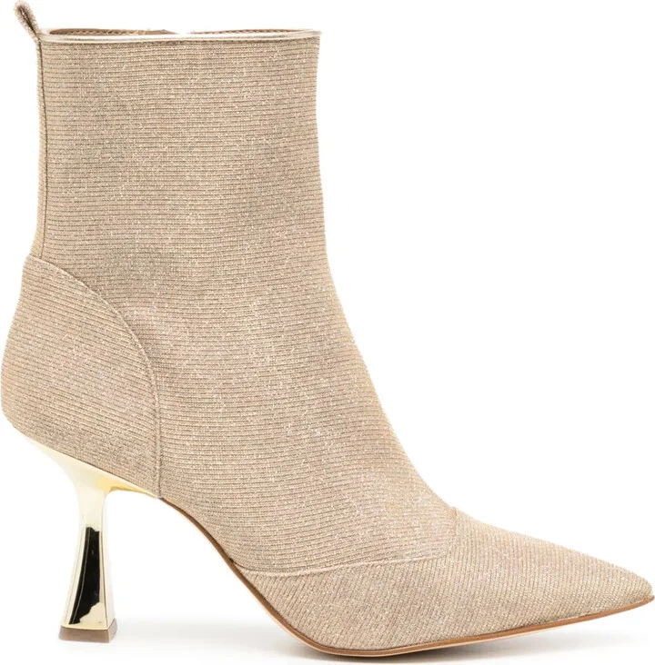 Clara 80mm pointed-toe boots