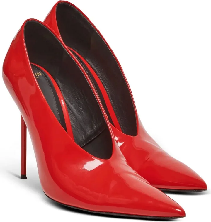 Clara 95mm patent pumps - Image 2