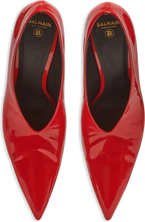 Clara 95mm patent pumps - Image 4