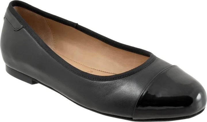 Clara Cap Toe Flat