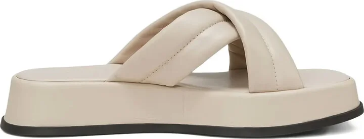 Clara cross-strap platform sandals