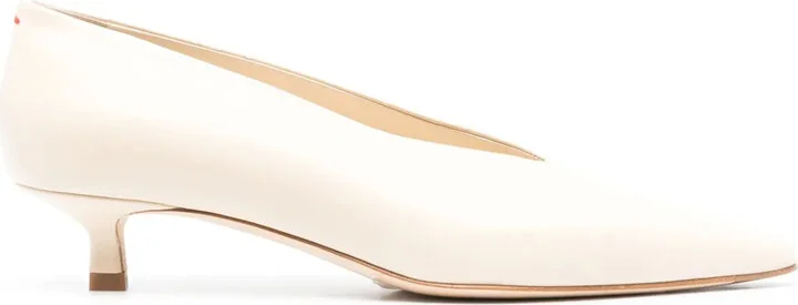 Clara kitten-heel pumps