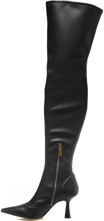 Clara Over-knees Heeled Boots - Image 2