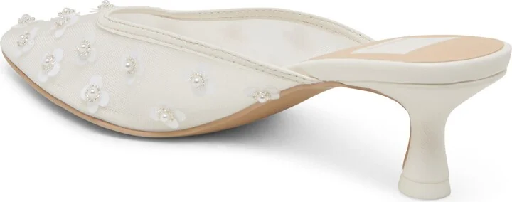 Clara Pearl Pointed Toe Pump - Image 2