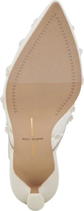 Clara Pearl Pointed Toe Pump - Image 6