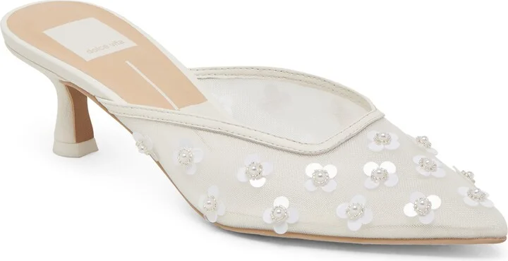 Clara Pearl Pointed Toe Pump