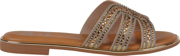 Clara Rhinestone Slide Sandal - Image 3