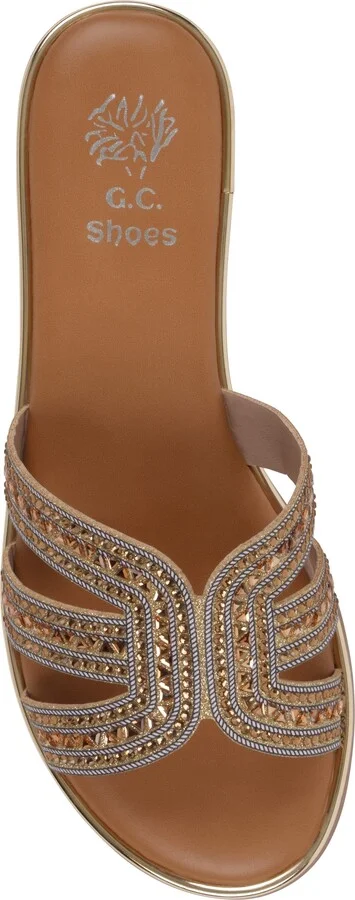 Clara Rhinestone Slide Sandal - Image 4