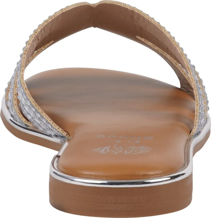 Clara Rhinestone Slide Sandal - Image 7