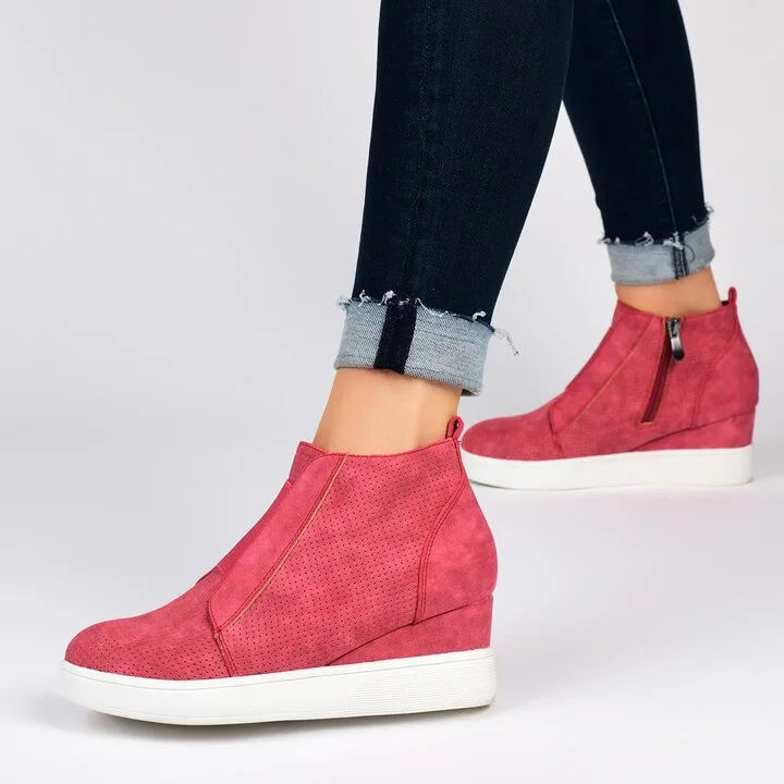 Clara Wedge Sneaker - Wide Width - Image 7