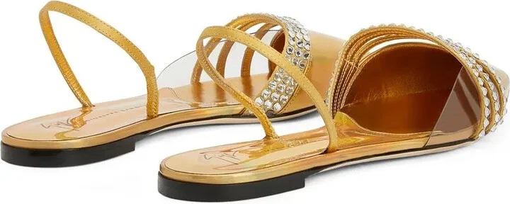 Claralie rhinestone-embellished flat pumps - Image 3