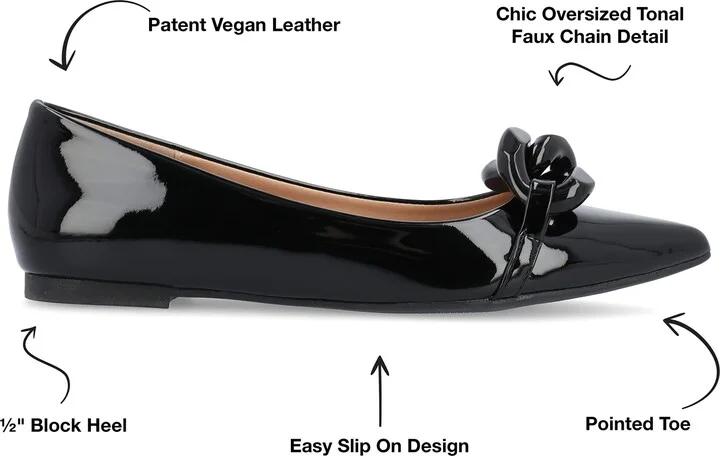 Clareene Pointed Toe Flat - Image 8