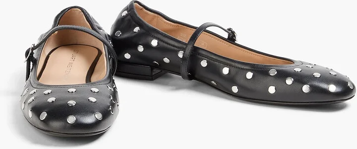 Claris studded leather Mary Jane flats - Image 2