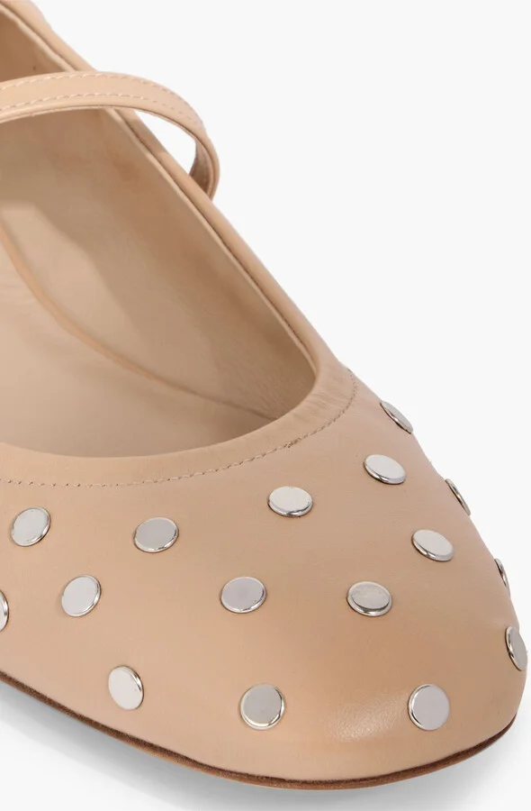 Claris studded leather Mary Jane flats - Image 7