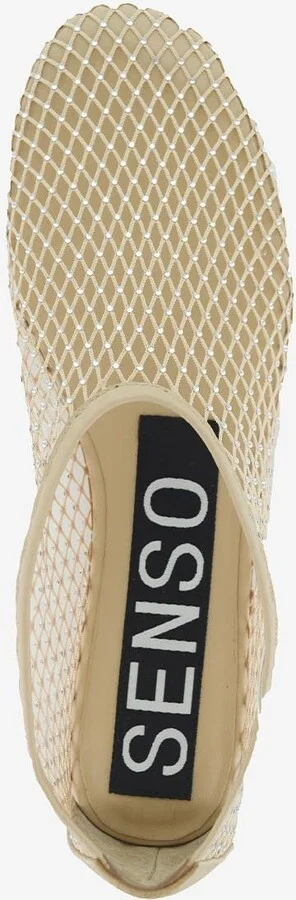Clarissa Crystal-Mesh Ballet Flats - Image 3