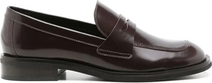 Clarisse patent loafers