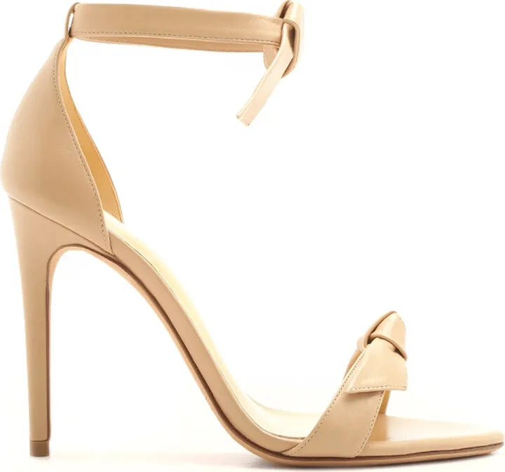 Clarita 100mm knot-detail sandals
